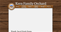 Desktop Screenshot of kernfamilyorchard.com